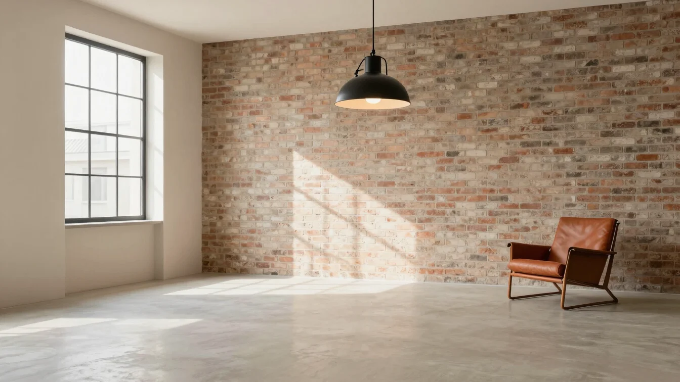 Editorial photograph of an industrial interior detail with black