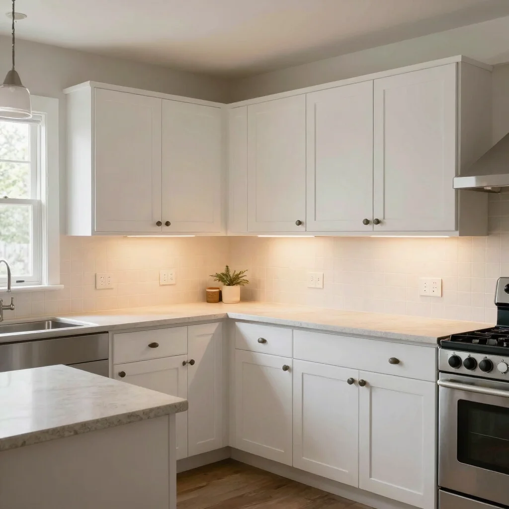 Layer Kitchen Light Without Remodeling